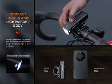 Carregar imagem no visualizador da galeria, Fenix BC15R Lightweight Rechargeable Bicycle Light
