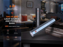 Cargar imagen en el visor de la galería, Fenix E-CP 1600-lumen LED Flashlight/Powerbank
