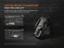 Carregar imagem no visualizador da galeria, Fenix GL23R Green Laser Tactical Light
