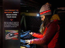 Carregar imagem no visualizador da galeria, Fenix HL16 Lightweight Outdoor Hiking LED Headlamp

