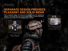 Carregar imagem no visualizador da galeria, Fenix HP16R Rechargeable Headlamp - 1250 Lumens
