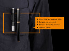 Carregar imagem no visualizador da galeria, Fenix LD02 V2.0 EDC LED Penlight with UV Lighting
