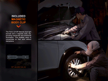 Carregar imagem no visualizador da galeria, Fenix LD12R Dual Light Flashlight - 600 Lumens
