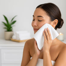 Load image into Gallery viewer, Bamboo Refresh Facial and Fingertip 4pc Towel Set

