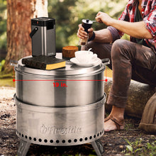 Carregar imagem no visualizador da galeria, Fireside Pluto R19 Stainless Steel Fire Pit Lid
