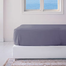 Load image into Gallery viewer, Bamboo Fitted Sheet - Platinum
