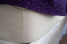 Load image into Gallery viewer, Cotton Single [Separate] Fitted Bed Sheet
