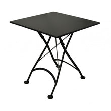 Load image into Gallery viewer, Five Piece Dining Set with 28&quot; Square Steel Table and Four 5508 Folding Chairs
