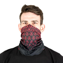 Cargar imagen en el visor de la galería, Neck Gaiter- Repeater Fade - Red
