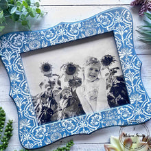 Load image into Gallery viewer, Floral Damask - Mesh Stencil 12x12
