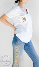 Load image into Gallery viewer, Floral Damask - Mesh Stencil 12x12
