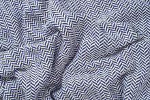 Load image into Gallery viewer, Herringbone Weave Cotton Blanket
