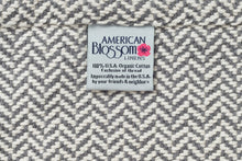 Load image into Gallery viewer, Herringbone Weave Cotton Blanket
