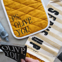 Load image into Gallery viewer, Food is My Love Language - Mesh Stencil 8.5x11
