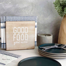 Load image into Gallery viewer, Food is My Love Language - Mesh Stencil 8.5x11
