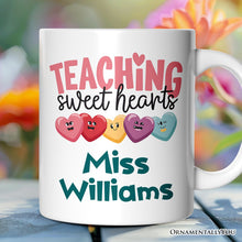 Carregar imagem no visualizador da galeria, Teacher Personalized Mug, Appreciation Custom Gift with Name
