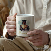 Carregar imagem no visualizador da galeria, Male Graduation Personalized Mug, Student Custom Gift with Name
