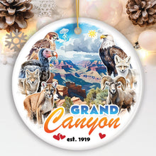 Load image into Gallery viewer, Breathtaking Grand Canyon Handmade Ornament, Vintage Arizona Nature and National Park Souvenir
