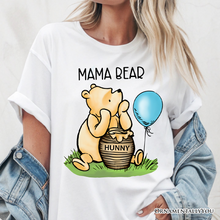 Load image into Gallery viewer, Charming Mama Bear Cute T-Shirt, Trendy White Tee Mom Gift
