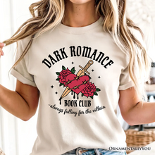 Cargar imagen en el visor de la galería, Dark Romance Book Club T-Shirt, Vintage Gothic Romantasy Bookish Tee
