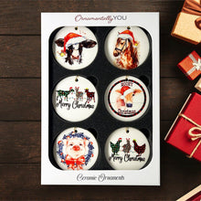 Carregar imagem no visualizador da galeria, Farm Animal Mega Christmas Ornament Bundle
