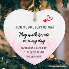 Carregar imagem no visualizador da galeria, Forever by Our Side Ornament, Christmas Memorial Gift for Loved Ones
