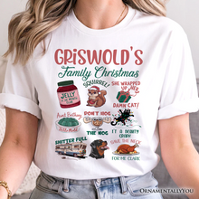 Load image into Gallery viewer, Griswold’s Family Christmas T-Shirt, Funny Retro Vacation Movie Quote Tee
