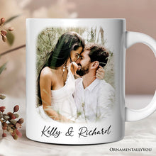 Carregar imagem no visualizador da galeria, Personalized Photo Mug With Text, Custom Family Gift
