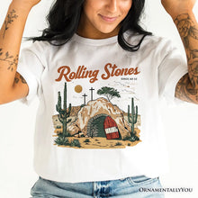 Load image into Gallery viewer, Rolling Stones Christian T-Shirt, He is Risen Easter Tee
