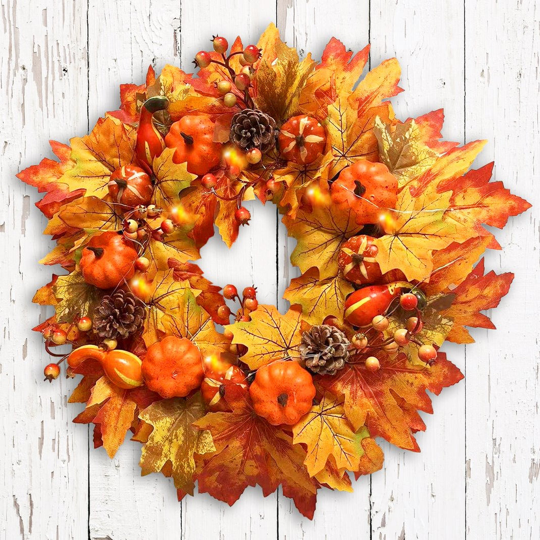 Rustic Harvest Illuminated 24