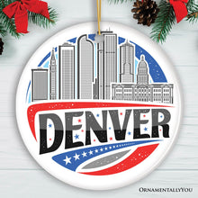 Carregar imagem no visualizador da galeria, Urban Denver Retro Colorado Ornament, Souvenir Gift
