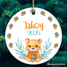 Carregar imagem no visualizador da galeria, Baby Bear Personalized Ornament

