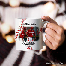 Load image into Gallery viewer, Baseball Personalized Picture Mug Gift, Photo Upload Team, Player and Coaches Gift
