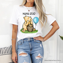 Load image into Gallery viewer, Charming Mama Bear Cute T-Shirt, Trendy White Tee Mom Gift
