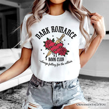 Carregar imagem no visualizador da galeria, Dark Romance Book Club T-Shirt, Vintage Gothic Romantasy Bookish Tee
