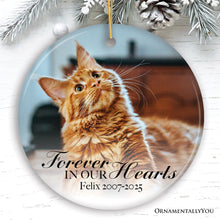 Load image into Gallery viewer, Dog Memorial Personalized Picture Ornament
