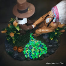 Load image into Gallery viewer, Harvest Harmony Kinship Between Native Americans and Pilgrims Figurine, 6&quot; Fall Decor and Thanksgiving Statue
