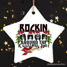 Carregar imagem no visualizador da galeria, Iconic Hard Rock n Roll Guitar Christmas Ornament, Rockin Around the Christmas Tree
