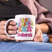 Carregar imagem no visualizador da galeria, In My Grandma Era Personalized Mug, Groovy Grandma Gift With Custom Name
