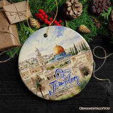 Carregar imagem no visualizador da galeria, Jerusalem Israel Classic Artwork Ornament, Jewish Souvenir and Gift
