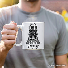 Carregar imagem no visualizador da galeria, Just a Dad Who Back With Milk Personalized Mug, Funny Dad Gift with Custom Name
