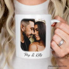 Carregar imagem no visualizador da galeria, Personalized Photo Mug With Text, Custom Family Gift
