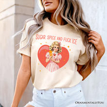 Cargar imagen en el visor de la galería, Sugar Spice and Fuck Ice Retro Protest T-Shirt, Vintage Social Justice Tee
