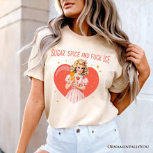 Load image into Gallery viewer, Sugar Spice and Fuck Ice Retro Protest T-Shirt, Vintage Social Justice Tee
