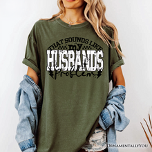 Carregar imagem no visualizador da galeria, That Sounds Like My Husband&#39;s Problem Checkered T-Shirt, Sarcastic Wife Tee
