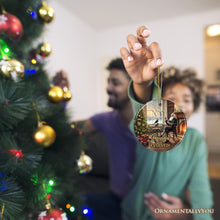Cargar imagen en el visor de la galería, Christmas has Sure Evolved Witty Charles Darwin Ornament, Science and Biology Student and Teacher Gift
