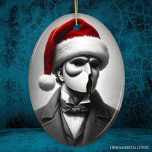 Load image into Gallery viewer, Dark Elegance Phantom of the Opera Santa Ornament, Mysterious Holiday Decor for Haunted Homes
