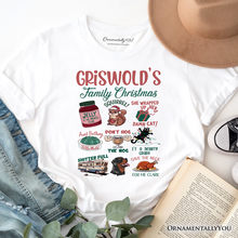 Load image into Gallery viewer, Griswold’s Family Christmas T-Shirt, Funny Retro Vacation Movie Quote Tee
