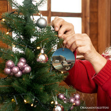 Carregar imagem no visualizador da galeria, Henri Rousseau the Sleeping Gypsy Ornament, Famous Painting Christmas Decoration Souvenir
