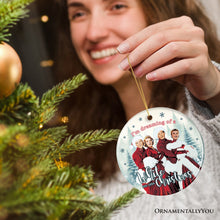 Carregar imagem no visualizador da galeria, I’m Dreaming of a White Christmas Ornament, 1954 Classic Holiday Inn Movie Gift and Tree Decor

